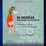CartelLibroInfantil50PoesIasparaniC3B1osmediopoetas