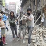 Powerful earthquake hits Nepal