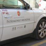 Taxi Antequrea pegatina Patrimonio Mundial