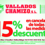 Cupón descuento Vallados Chamizo