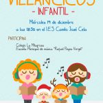 Cartel Certamen Infantil de Villancicos