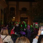 Actuación musical en el encendido del alumbrado