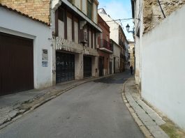 Izquierda Unida denuncia el mal estado del acerado de calle la Silla