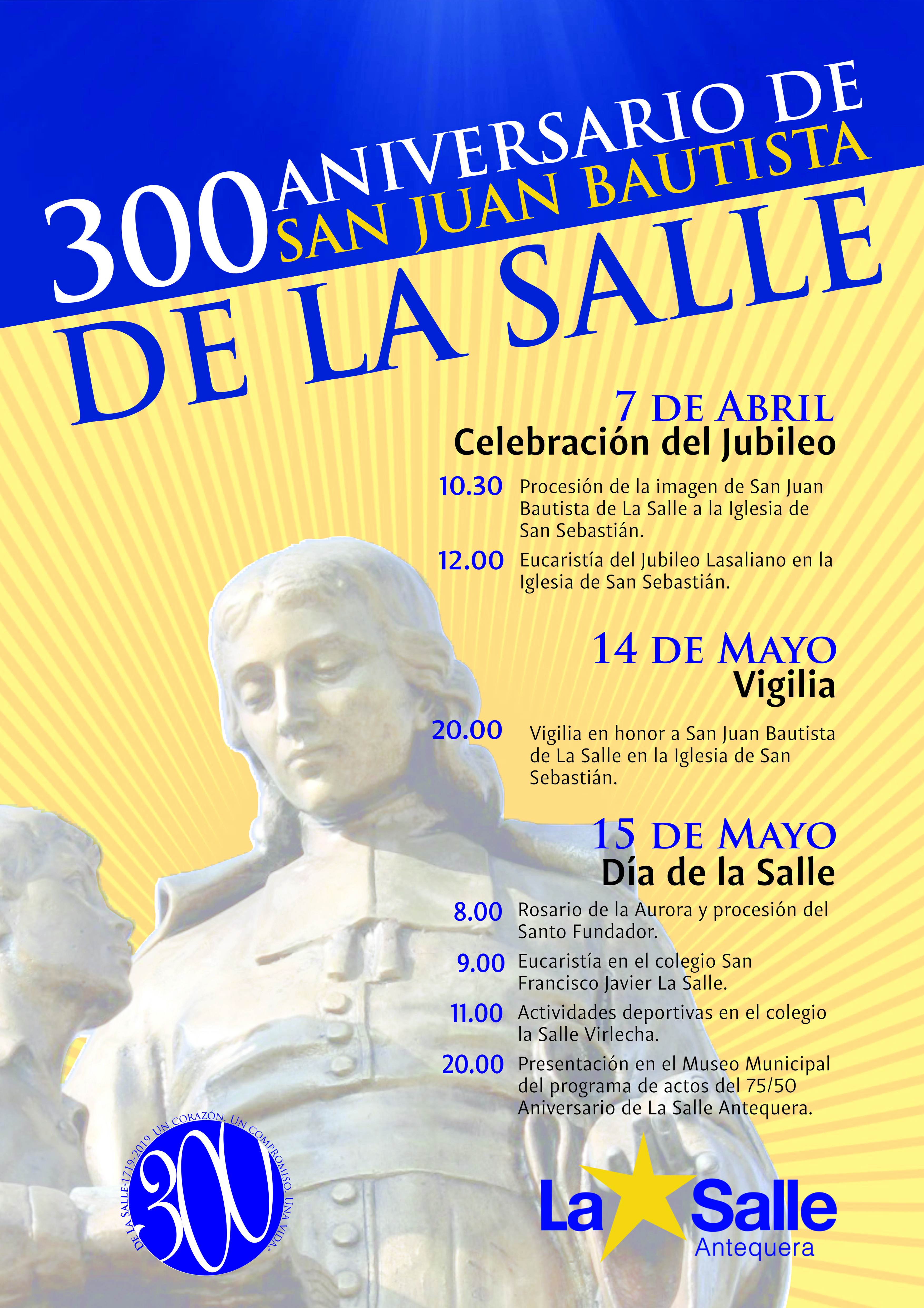 Cartel Jubileo la Salle