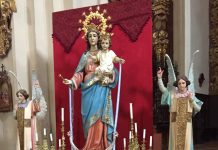 Semana de Triduo en honor a María Auxiliadora en la iglesia de San Pedro de Antequera