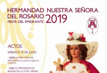 Villanueva del Rosario traslada a su parroquia a su Patrona con motivo de las Fiestas del Emigrante