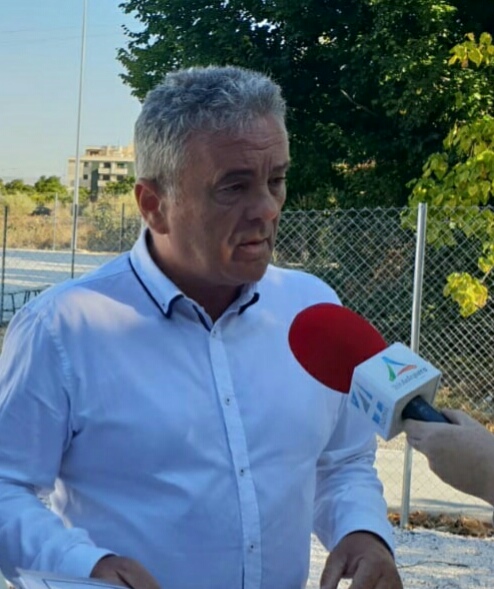Paco Morente, en declaraciones para la televisión de Antequera