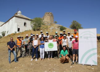 Participación en el campus voluntariado de Archidona