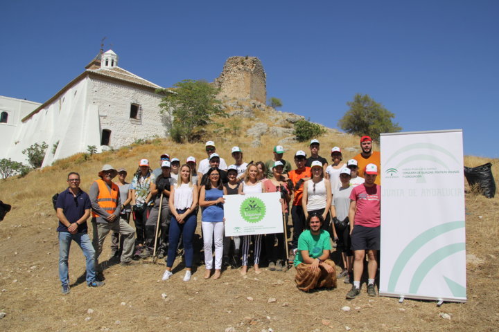 Participación en el campus voluntariado de Archidona