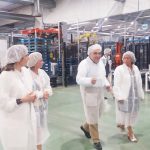 La consejera de Empleo, Formación y Trabajo Autónomo, Rocío Blanco, visita las instalaciones de DCOOP