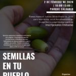 Cartel actividad semillas
