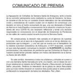 Comunicado Agrupación