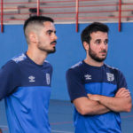 Play-off – Entrenamiento BeSoccer CD UMA Antequera – Raúl Canto y Dani Ramos
