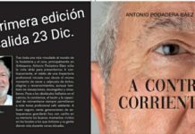 Antonio Podadera lanza su trabajo literario «A contra corriente» editado por Exlibric