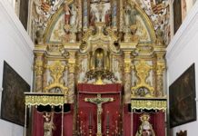 Los Estudiantes comparten su devoción este Lunes Santo en San Francisco