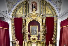El Carmen acoge el Santo Funeral organizado por la cofradía de la Soledad