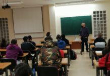 Alumnos de la Escuela de Hostelería El Henchidero aprenden los «diez mandamientos» para un servicio responsable de servicio responsable de alcohol a través de Espirituosos España