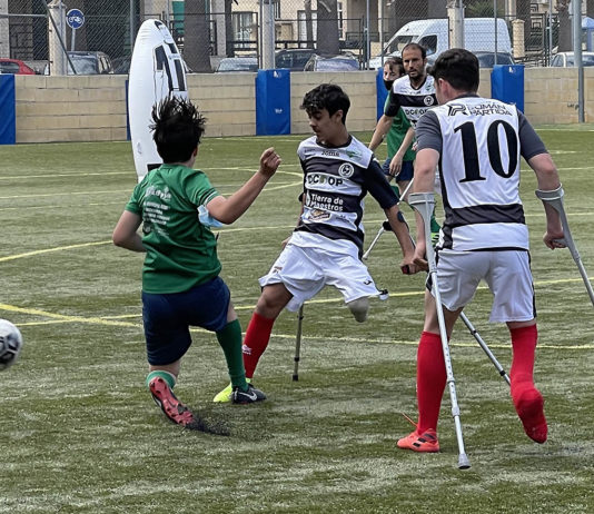 El Club Deportivo Flamencos Amputados del Sur disputa un partido preparatorio al Campeonato de España en Antequera