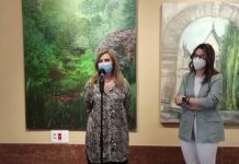 Medio centenar de pinturas recogen el ‘Alma’ de la artista antequerana Ángeles Miranda