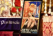 El Cristo de la Misericordia protagoniza el cartel del Jueves Santo de Antequera