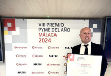 Grupo Sancho Melero, distinguido en el Premio Pyme del Año 2024 de Málaga