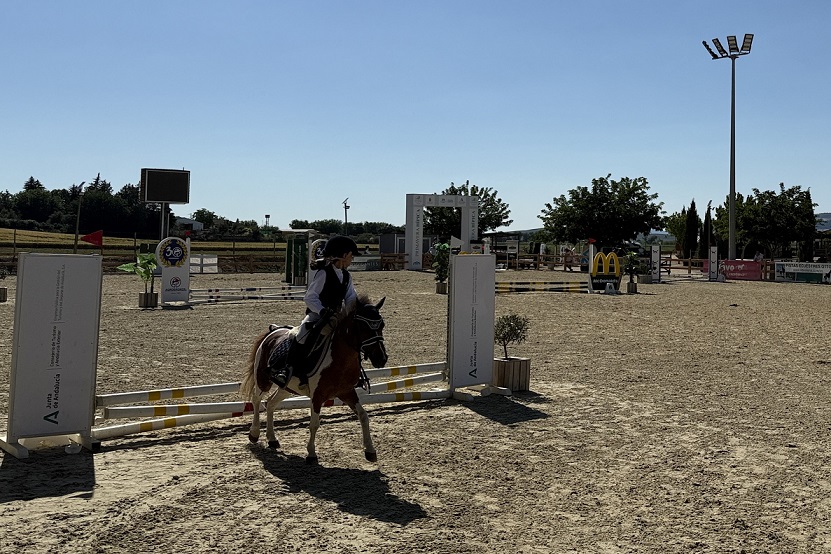 Competicion de ponis en el Club Hipico Antequera dentro de la Primavera Hipica 2025 2