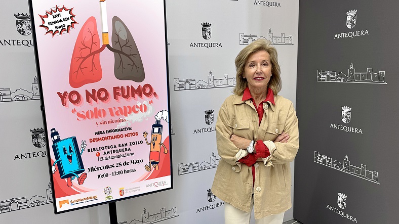 Antequera aborda los riesgos del vapeo en el marco de la Semana sin Humo 3 menrile semanasinhumo 26052025