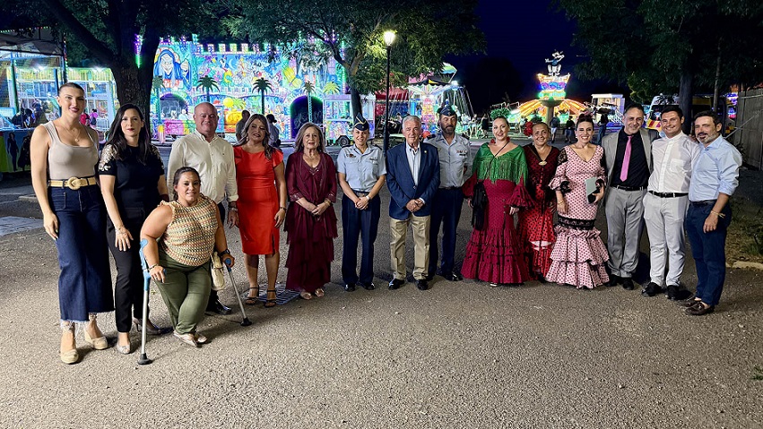Bobadilla Estación inicia su feria con el pregón de Fina Vázquez 3 ANTEQUERA Bobadilla Estacion inicia su feria con el pregon de Fina Vazquez ferroviaria de ADIF