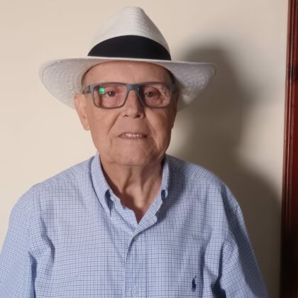 Antonio Canete Moscoso exalcalde y pregonero de la Feria de Agosto de Cuevas de San Marcos 2025