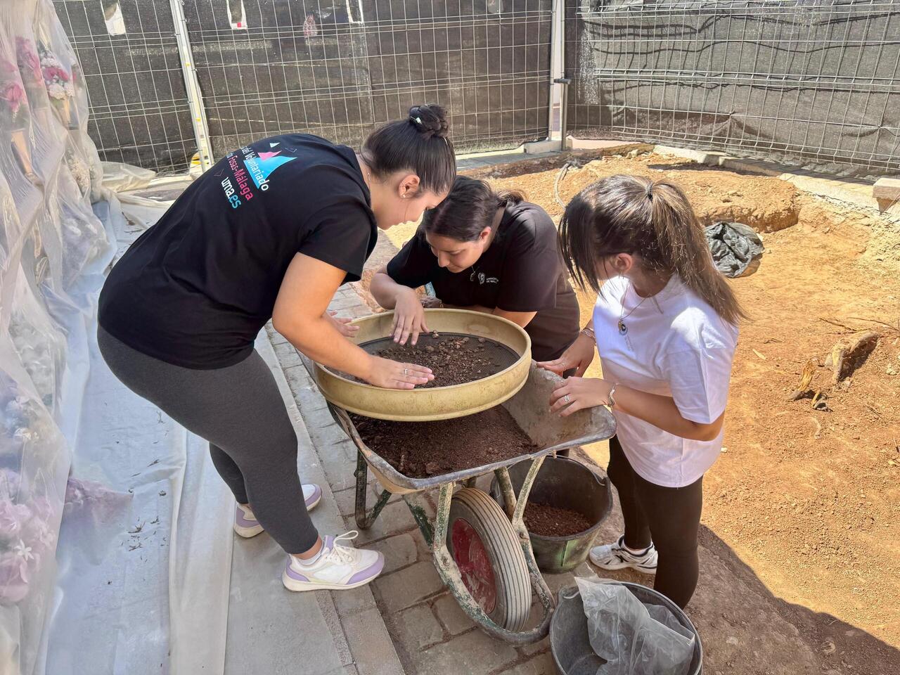 Visita a los trabajos en las fos