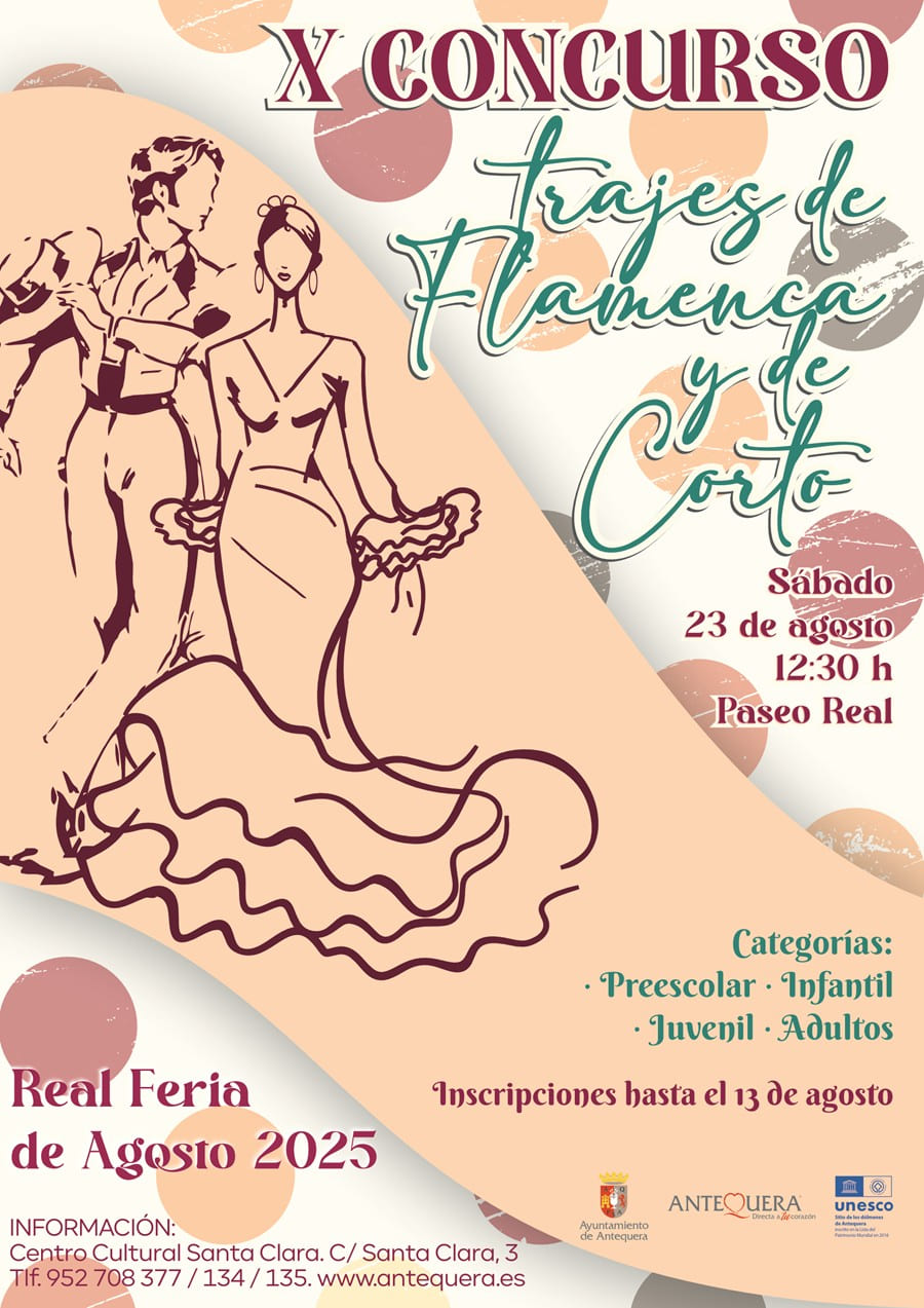 Concurso trajes flamenca 2025 cartel