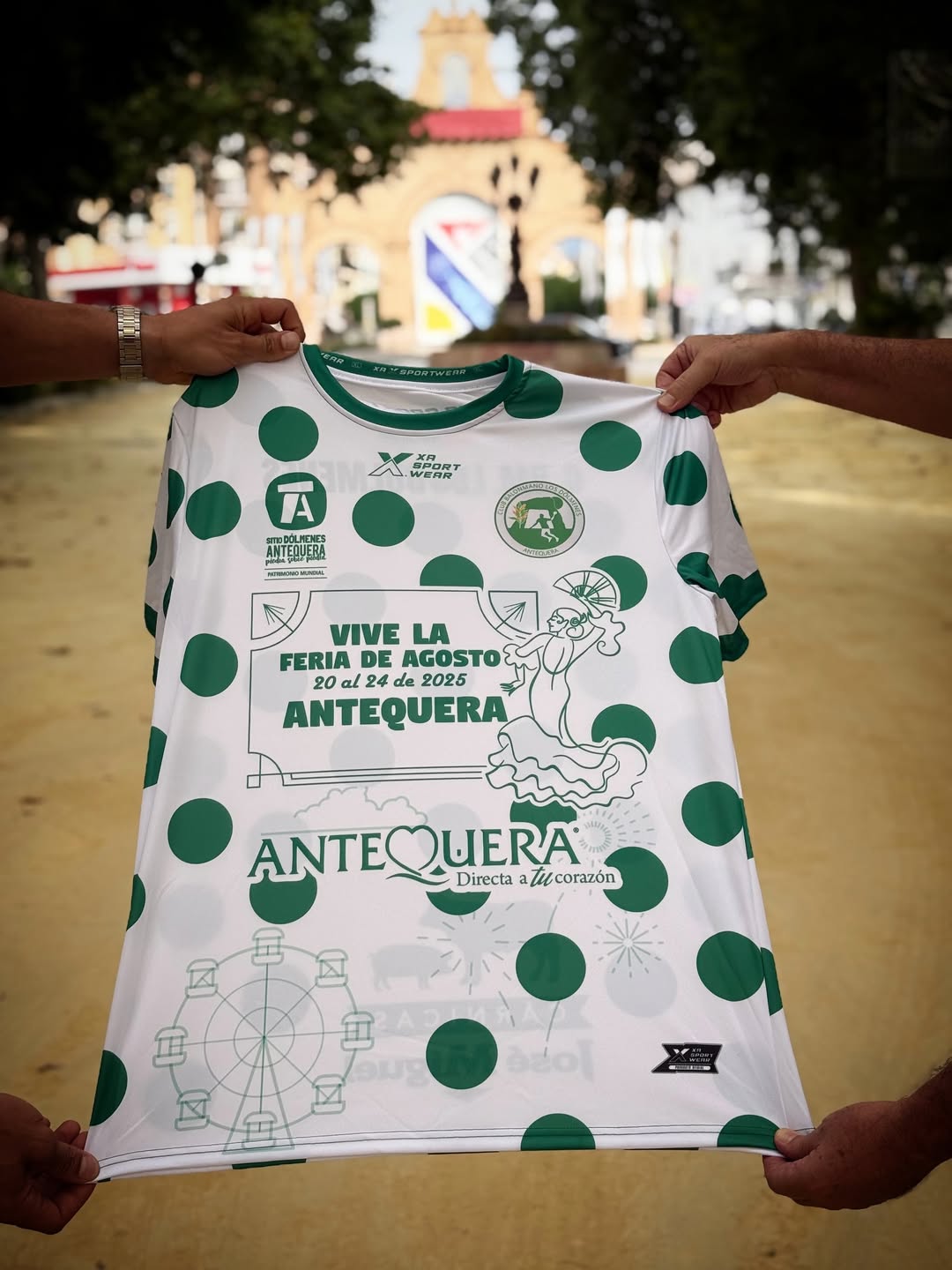 🎽¡Nueva camiseta especial para Feria🤩Con motivo de la Feria de Agosto de Antequera jugaremos