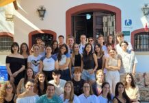 Cuevas Bajas se convierte en un punto de encuentro internacional y recibe a 34 jóvenes de diferentes países