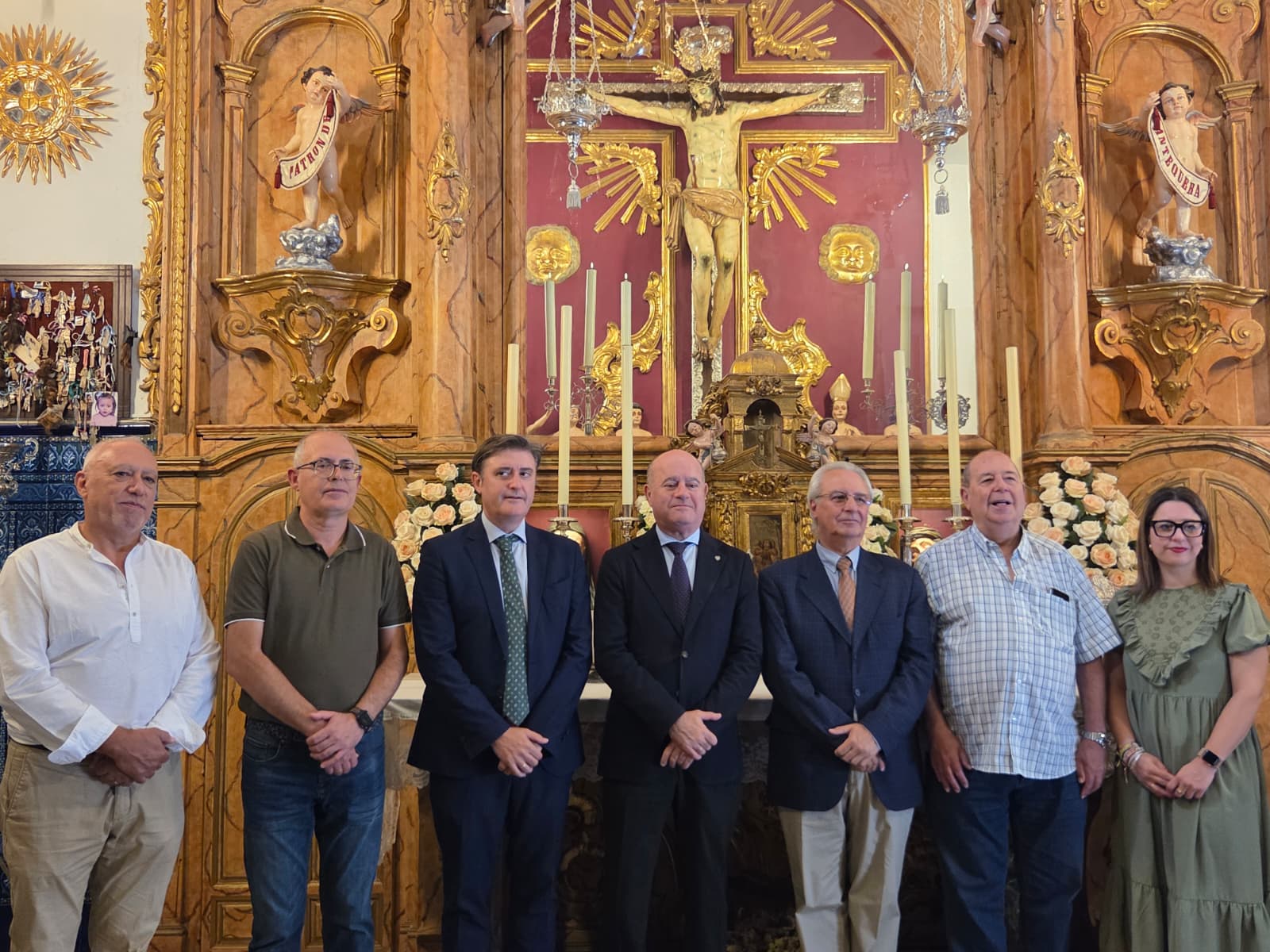 ANTEQUERA La Hermandad del Cristo de la Salud y de las Aguas de Antequera celebrara una misa pontifial presidida por el obispo Jesus Catala con motivo del 350 aniversario
