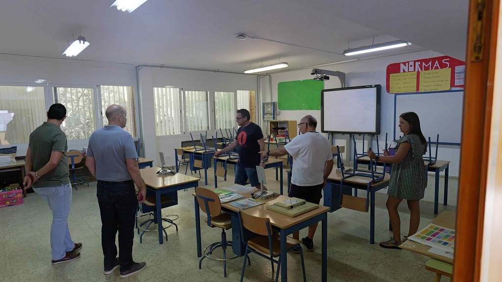 COMARCA El Ayuntamiento de Archidona finaliza las obras de mejora en los CEIP Virgen de Gracia y San Sebastian
