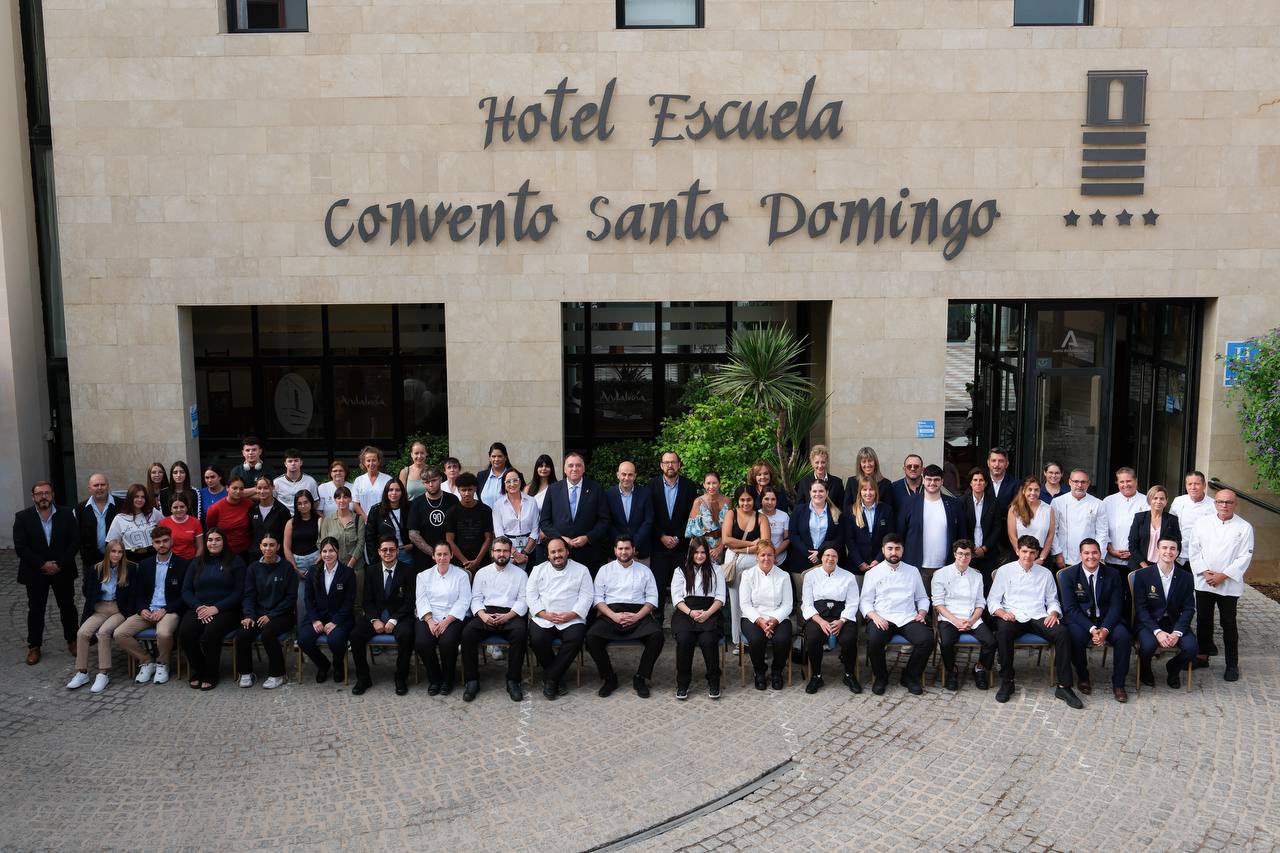COMARCA El Hotel Escuela Santo Domingo de Archidona inicia un nuevo curso con una insercion laboral del 90