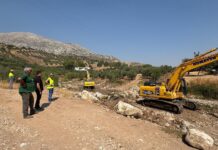 Valle de Abdalajís inicia obras de emergencia en los cauces del Arroyo de las Piedras y de los Yesos con una inversión de 430.000 euros