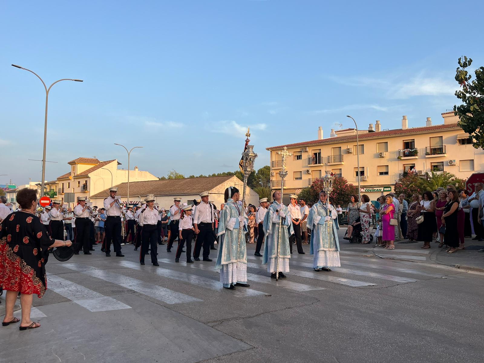 COMARCA Mas de 300 musicos acompanaran a la Virgen de Gracia de Archidona este sabado en su procesion de bajada