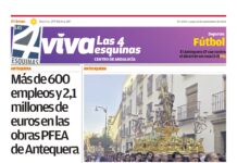 Periódico | VIVA Las 4 Esquinas 15 septiembre – Más de 600 empleos y 2,1 millones de euros en las obras PFEA de Antequera