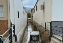 Villanueva del Trabuco acomete la limpieza del Arroyo del Chavo para evitar inundaciones