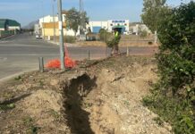 Almargen inicia las obras para completar el sendero peatonal que unirá el núcleo urbano con el polígono
