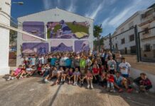 Villanueva del Rosario inaugura un mural para rendir homenaje a las mujeres del municipio