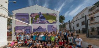 Villanueva del Rosario inaugura un mural para rendir homenaje a las mujeres del municipio