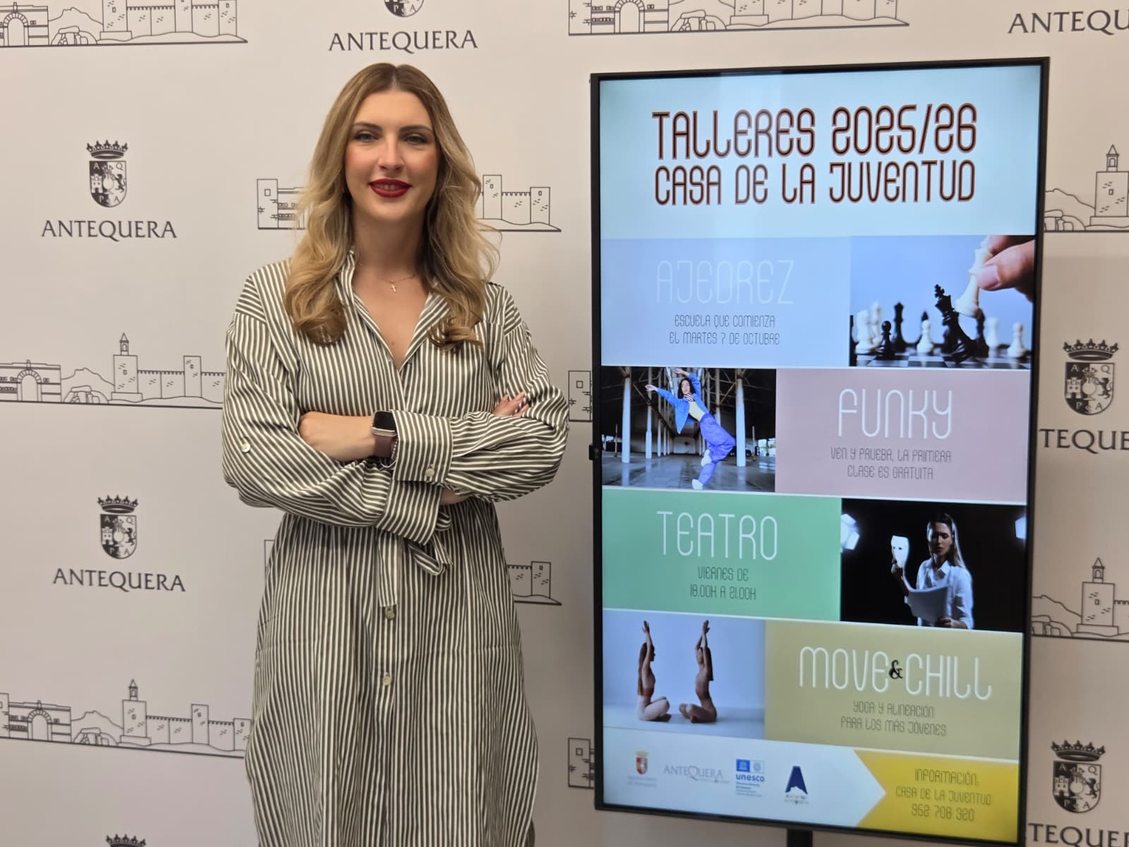 ANTEQUERA Antequera incorpora el yoga en el nuevo curso de la Casa de la Juventud