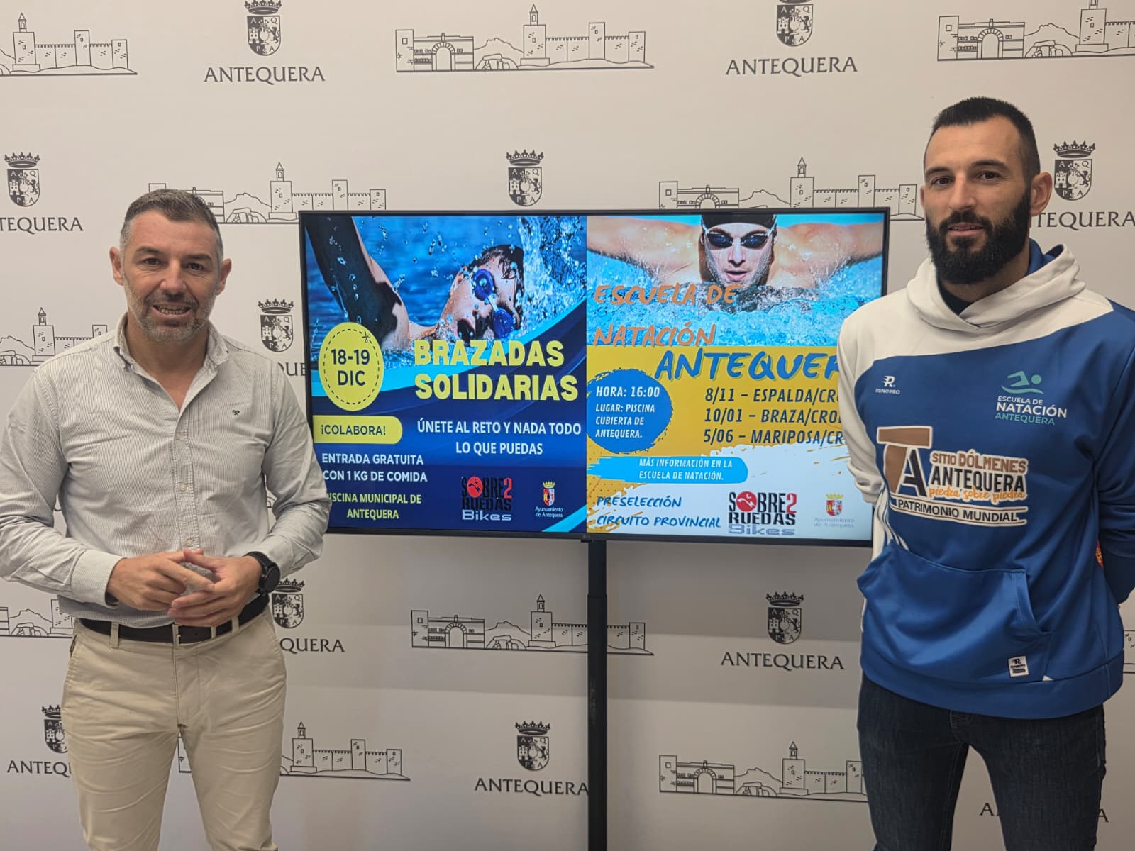 Antequera prepara las nuevas ediciones de los Encuentros Locales de Natación y las 'Brazadas Solidarias' 5 WhatsApp Image 2025 10 30 at 12.49.35