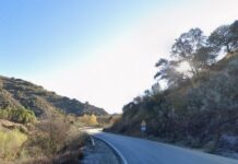 La carretera de Los Molinillos entre Archidona y el Trabuco permanecerá cortada un mes por obras