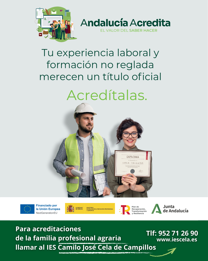 Consigue un título oficial de tu experiencia laboral o formación no reglada con Andalucía Acredita 5 574578950 1409402757852862 8041836783201093088 n