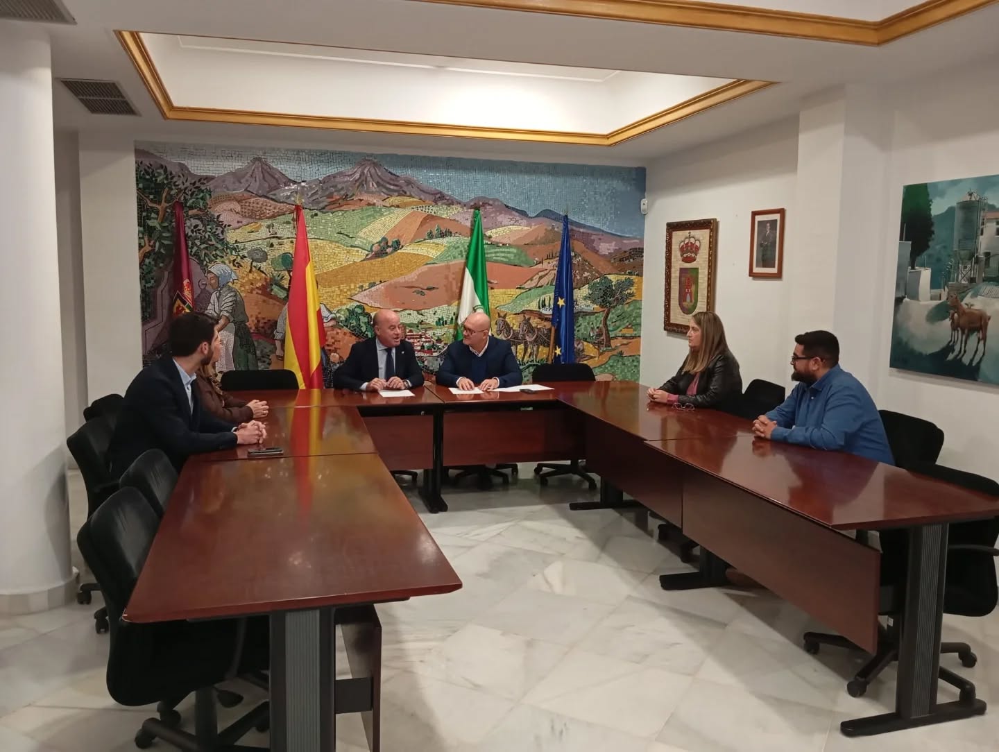 Antequera y Casabermeja firman un acuerdo para explotar el pozo de Puerto Lucena y garantizar el suministro hídrico 5 582830653 18029993528755826 1690942945608449508 n