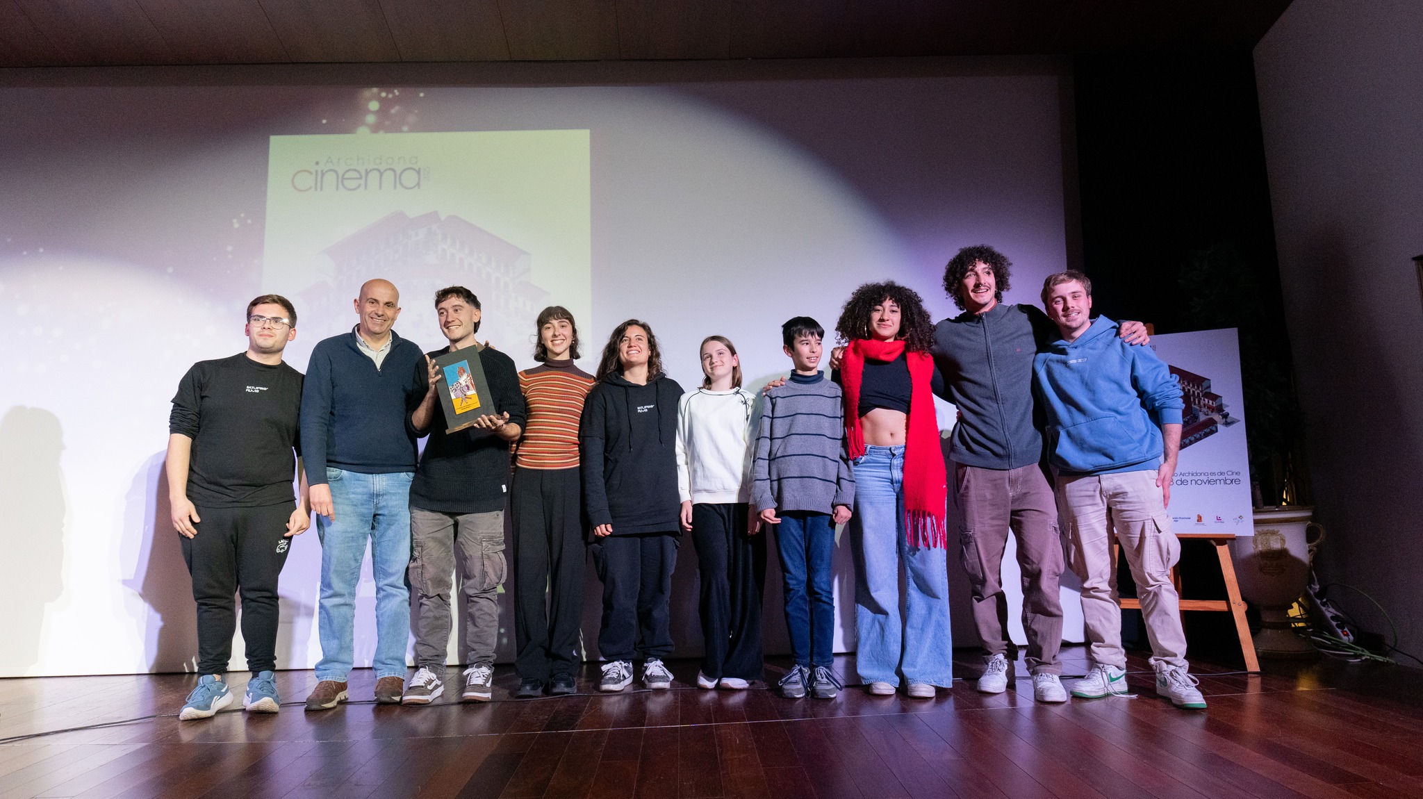 Álvaro León revalida su victoria en el concurso de cortometrajes de Archidona entre 13 equipos participantes 7 588791006 839837975669632 5779022171832597648 n