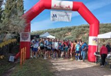 Más de 200 atletas en el treinta aniversario de la carrera Campo a Través de Archidona
